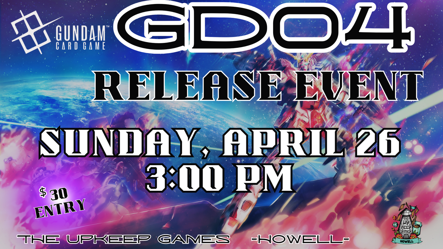 Gundam - GD04 Release Event - April 26, 2026 - Howell