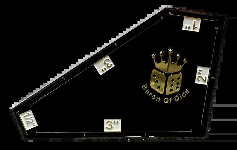 Baron of Dice: 3" Metal Movement Gauge | Baron Coin™ Compatible