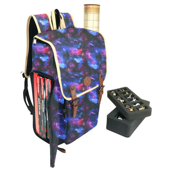 Enhance Gaming: Designer Edition RPG Backpack Galaxy