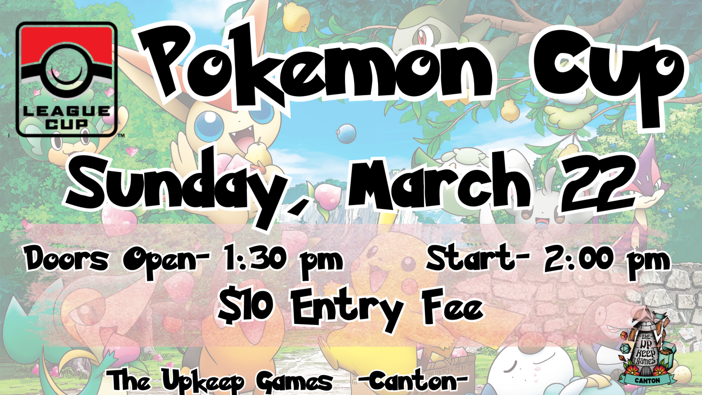 Pokemon - Pokemon Cup - March 22, 2026 - Canton