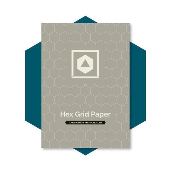 Hex Grid Paper for RPG Maps and Dungeons