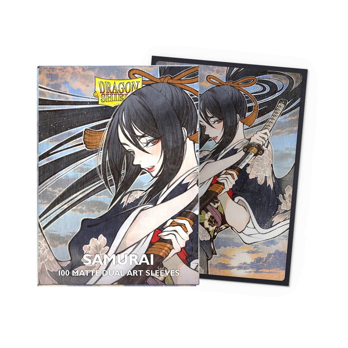 Dragon Shield Dual Matte Art Sleeves - Limited Edition Samurai