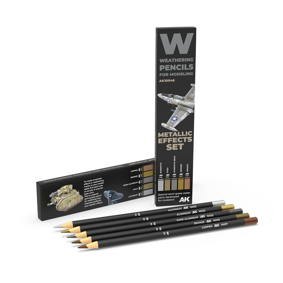 AK Weathering Pencils for Modeling