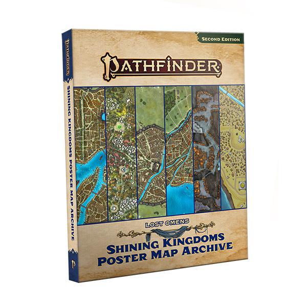 Pathfinder Lost Omens - Shining Kingdoms Poster Map Archive