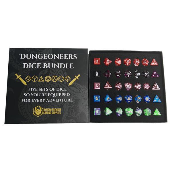 Dungeoneer's Dice Bundle (7-Set x 5)