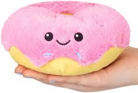 Squishable-Snugglemi Snackers Pink Donut