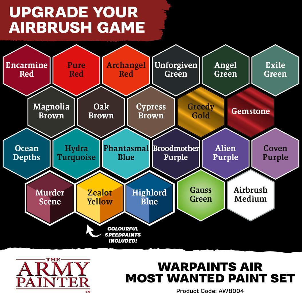 The Army Painter - Warpaints Air Most Wanted Set Combo