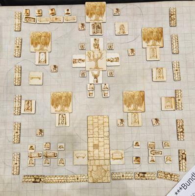 Monster Tiles: Graveyard