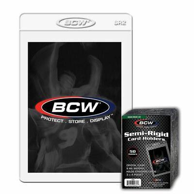 BCW Semi-Rigid #2 Card Holders