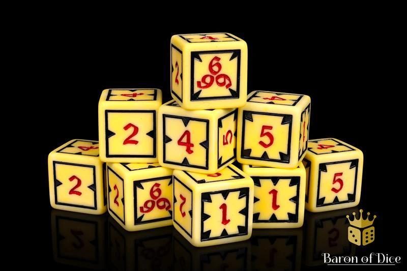 Baron of Dice - Trench Crusade Compatible Dice Set