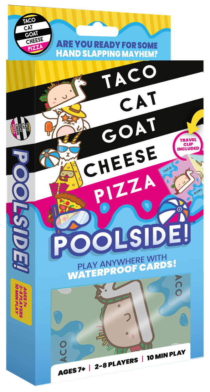Taco Cat Goat Cheese Pizza Poolside!