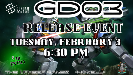 Gundam - GD03 Release Event - February 3, 2026 - Howell