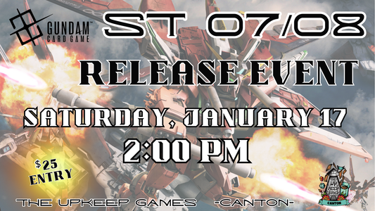 Gundam - ST07/08 Release Event - January 17, 2026 - Canton