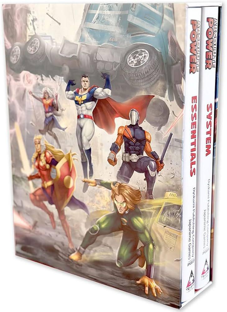 Absolute Power: Superhero Role-Playing Game - Slipcase Set