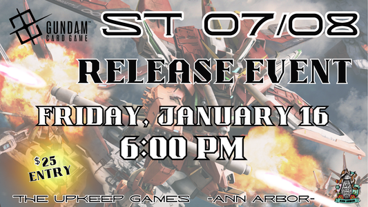 Gundam - ST07/08 Release Event - January 16, 2026 - Ann Arbor