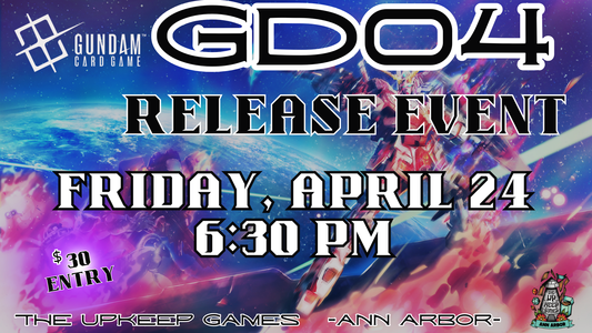 Gundam - GD04 Release Event - April 24, 2026 - Ann Arbor