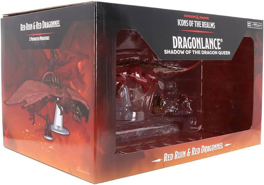 Icons of the Realms: Dragonlance, Shadow of the Dragon Queen - Red Ruin & Red Dragonnel