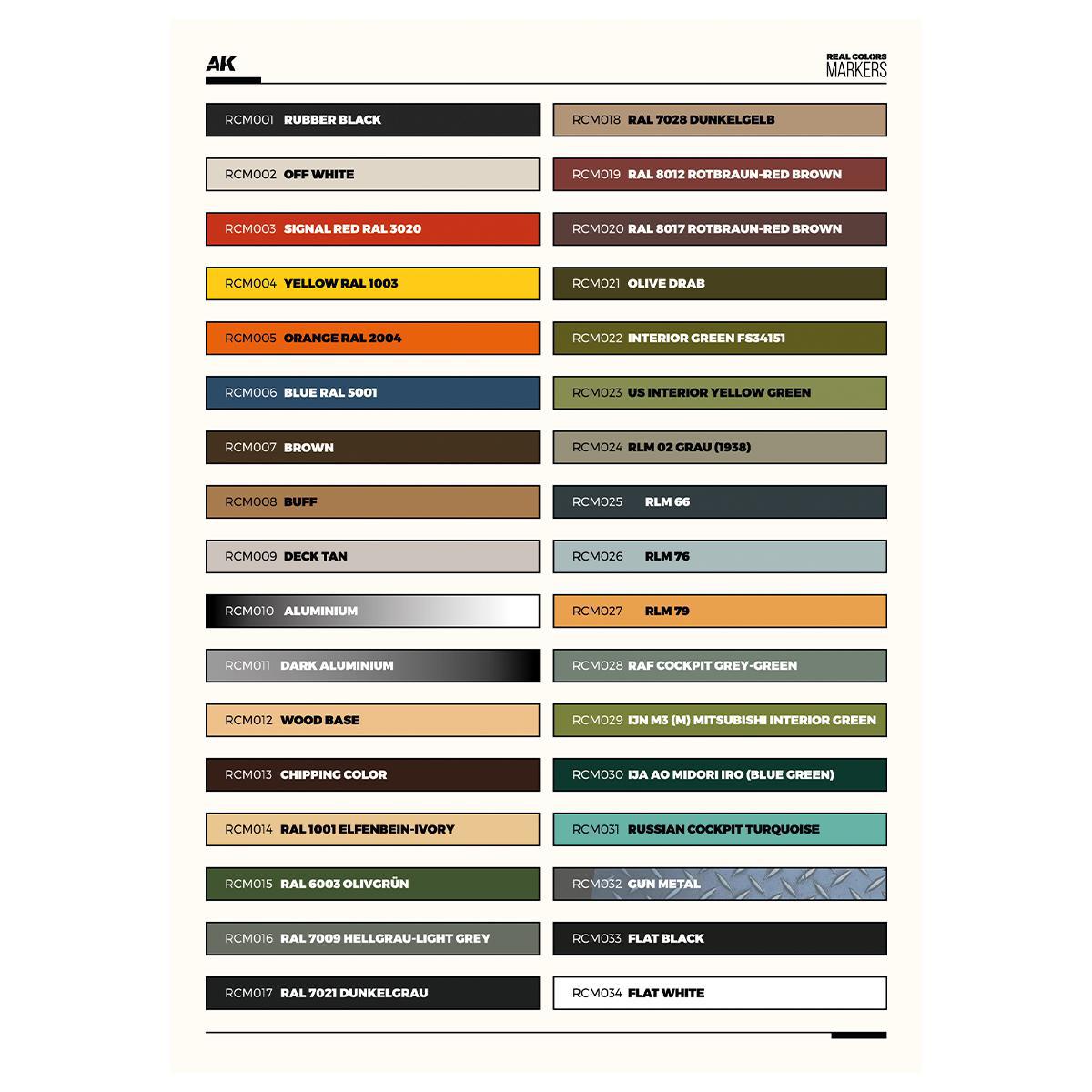 Real Color Markers Special Box Set