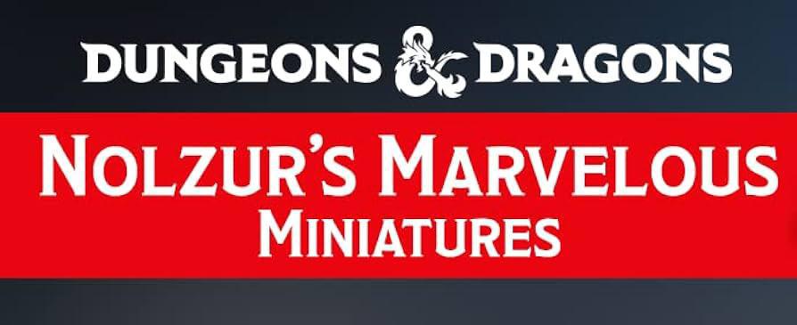 Dungeons & Dragons: Nolzur's Marvelous Unpainted Miniatures