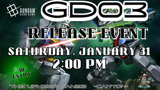 Gundam - GD03 Release Event - January 31, 2026 - Canton