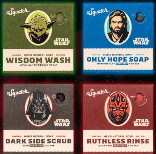 Dr. Squatch Star Wars Soap