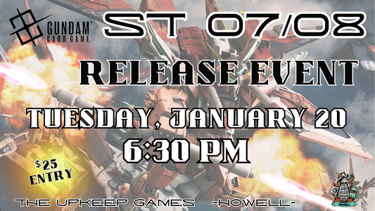 Gundam - ST07/08 Release Event - January 20, 2026 - Howell